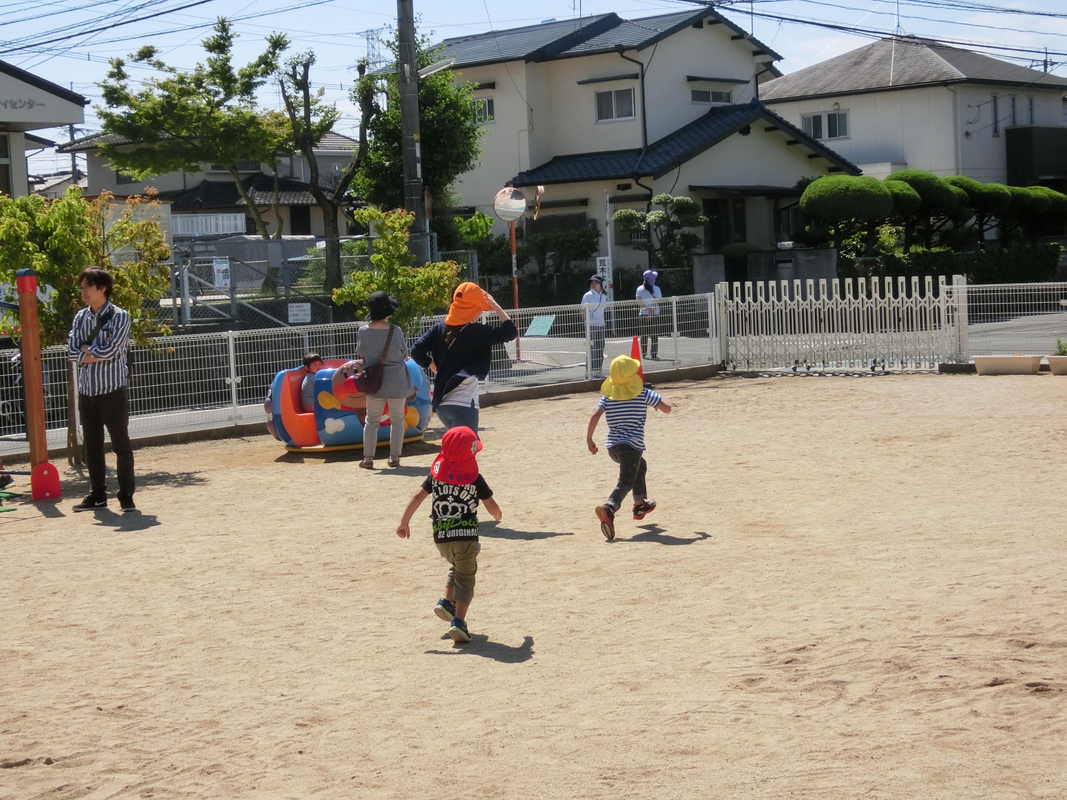 先生!かけっこしよう 先生!かけっこしよう