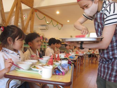 先生が分けてくれました 先生が分けてくれました