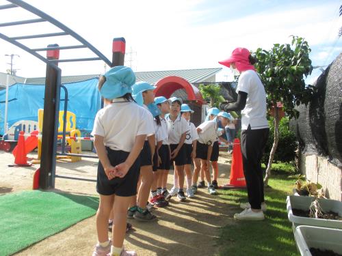 雲梯に挑戦 雲梯に挑戦