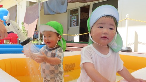 水遊び 水遊び