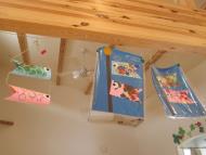 こいのぼりも作りました① こいのぼりも作りました①