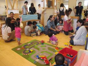 朝の自由遊び 朝の自由遊び