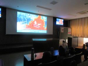 火事についてのDVD視聴 火事についてのDVD視聴