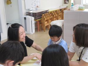 先生との会話も大切ですね 先生との会話も大切ですね