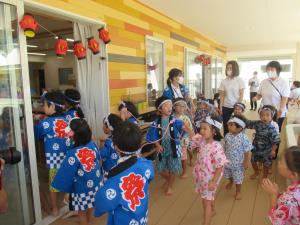 おみこしわっしょい おみこしわっしょい