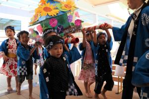 おみこしわっしょい! おみこしわっしょい!