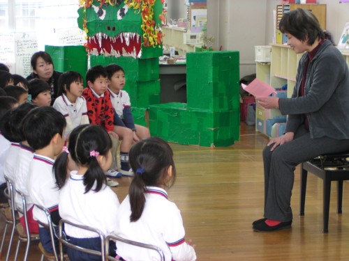 耳でよく聞いていますね 耳でよく聞いていますね