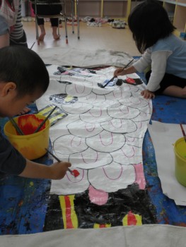 ここは・・・何色にしようかな? ここは・・・何色にしようかな?