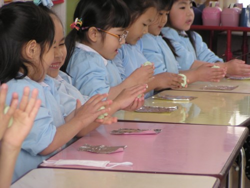 丸くなったかな? 丸くなったかな?