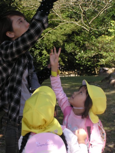 「わたしにもとって!」 「わたしにもとって!」