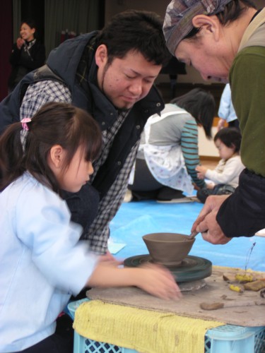 お父様に見守られて・・・ お父様に見守られて・・・
