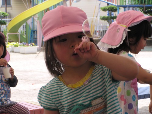 ふくらんだよ。 ふくらんだよ。