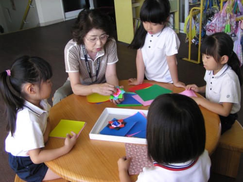 出来上がっているコマから、作り方を考えてみようね。 出来上がっているコマから、作り方を考えてみようね。