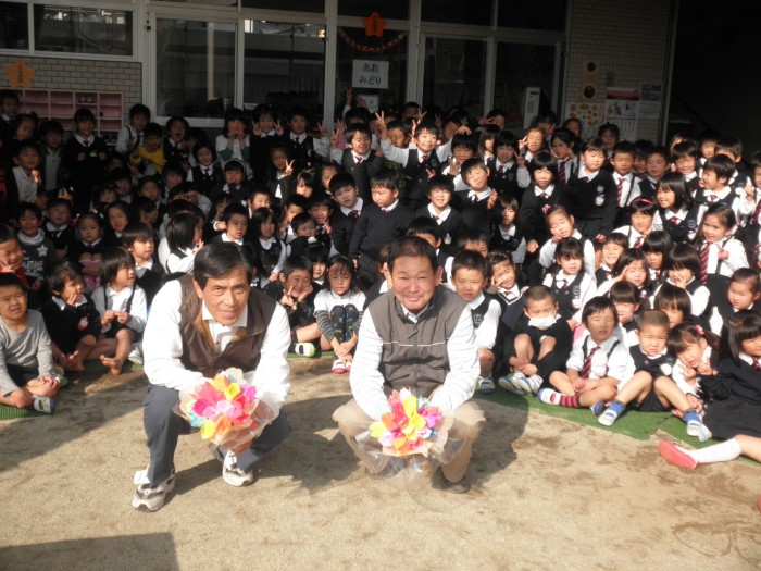 大好きなバスの先生と 大好きなバスの先生と