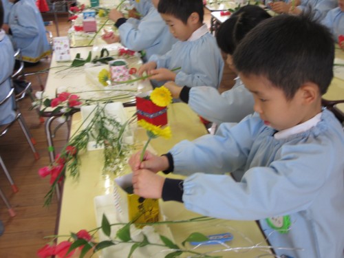 生け花体験 生け花体験