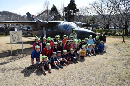 ヘリコプターにも乗りました。 ヘリコプターにも乗りました。