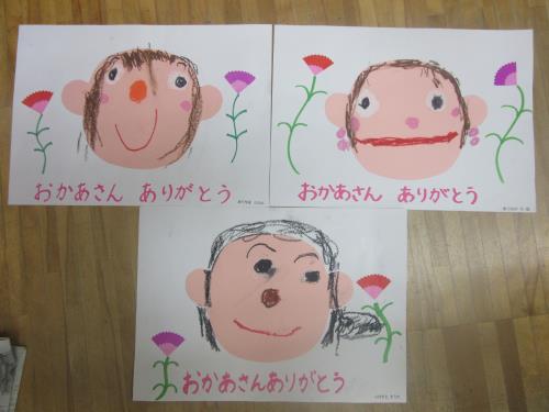 年少 お母さんの絵 年少 お母さんの絵