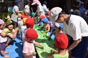 ナイストライの中学生の方も一緒に…。 ナイストライの中学生の方も一緒に…。