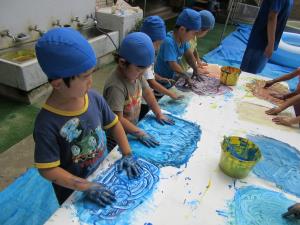 指で模様が描けるよ! 指で模様が描けるよ!