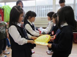 年長さんからみんなへ 年長さんからみんなへ