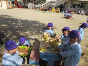 友だちと一緒。 友だちと一緒。