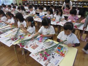 花束が一人ひとりにあります。 花束が一人ひとりにあります。