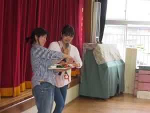 水の神様へのお供え物 水の神様へのお供え物