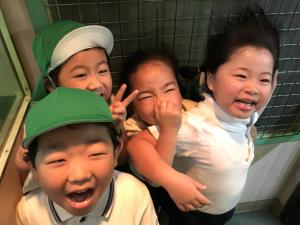 「すごい風だ!」 「すごい風だ!」