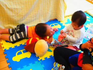 お友だちが気になる お友だちが気になる