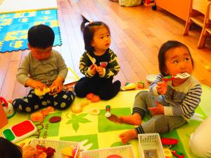 新しいお友だちと 新しいお友だちと