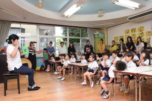 朝の集まり 朝の集まり