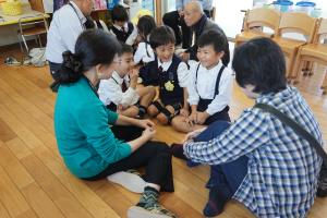 たくさんお話をしてくださいました。 たくさんお話をしてくださいました。