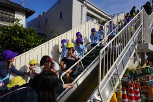 避難の様子 避難の様子