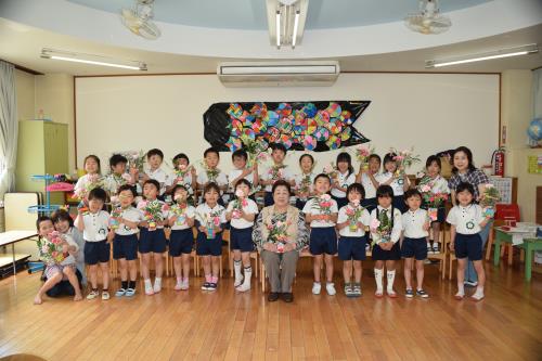 最後はみんなで写真撮影♪ 最後はみんなで写真撮影♪