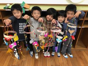 素敵なモビールができました! 素敵なモビールができました!