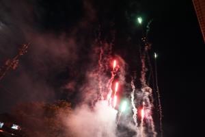 高く打ちあがりました 高く打ちあがりました