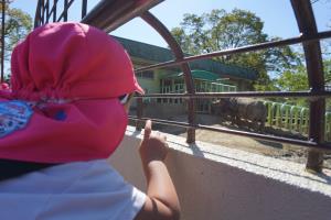 何かに気づいたようです。 何かに気づいたようです。