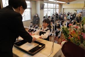 証書授与1 証書授与1