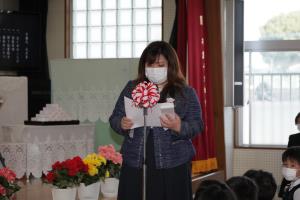 きく 保護者代表謝辞 きく 保護者代表謝辞