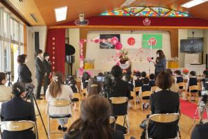 保護者代表謝辞 保護者代表謝辞