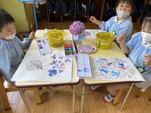 色を塗るよ 色を塗るよ