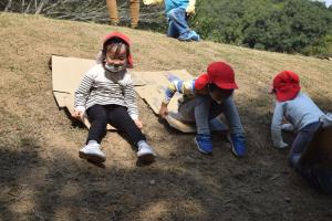 滑る滑る~ 滑る滑る~