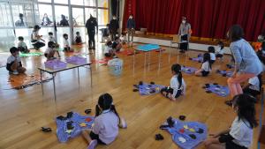 衣装を制作中 衣装を制作中