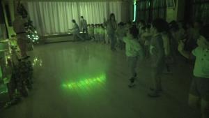 サンタさんも一緒に踊ってくれました サンタさんも一緒に踊ってくれました