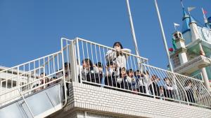 年長さん頑張れ~! 年長さん頑張れ~!