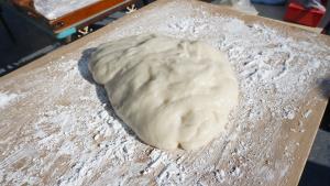 できたてです! できたてです!