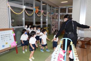 ベランダに避難しましょう ベランダに避難しましょう