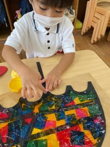 カラフルな傘ができたね! カラフルな傘ができたね!