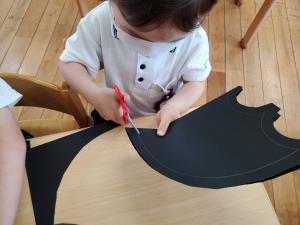 何の形になるんだろう? 何の形になるんだろう?