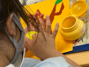 塗り広げをしました 塗り広げをしました